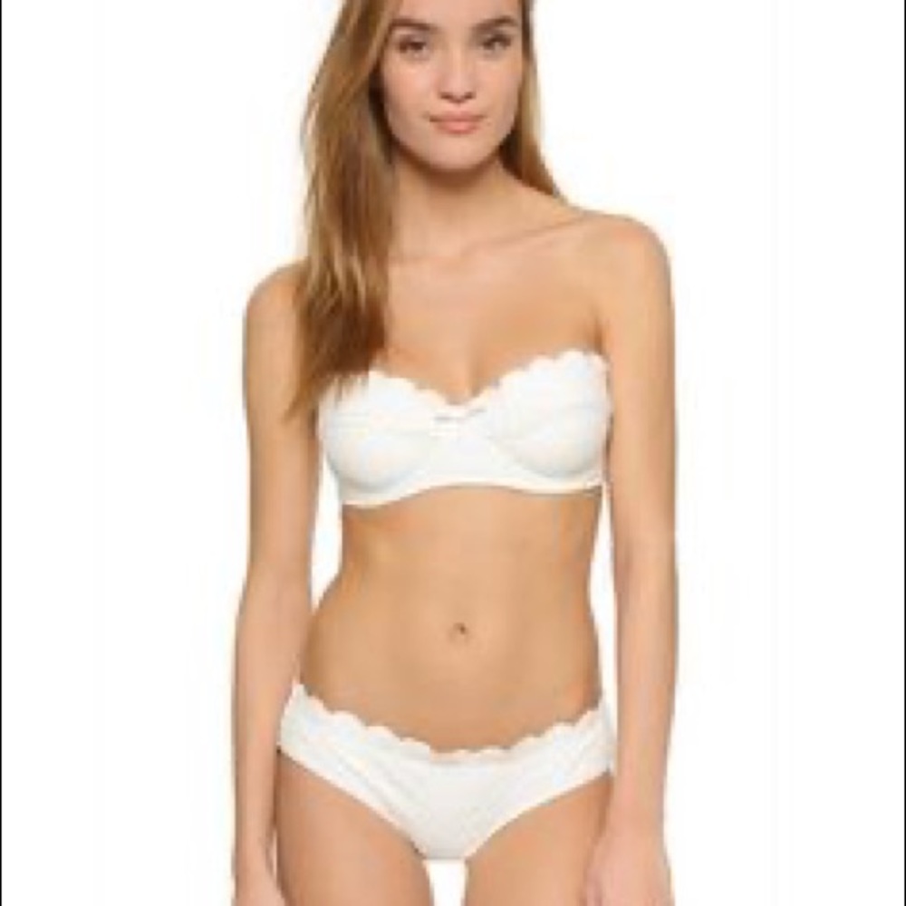 kate spade marina piccola scalloped bikini
